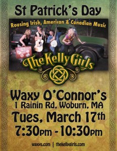 Waxy O'Connor's Pub Mar17